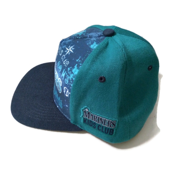 MLB Seattle Mariners Graffiti Kids Club Snapback Adjustable Cap - Picture 2 of 6
